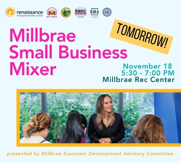 Tomorrow, Millbrae Small Business Mixer