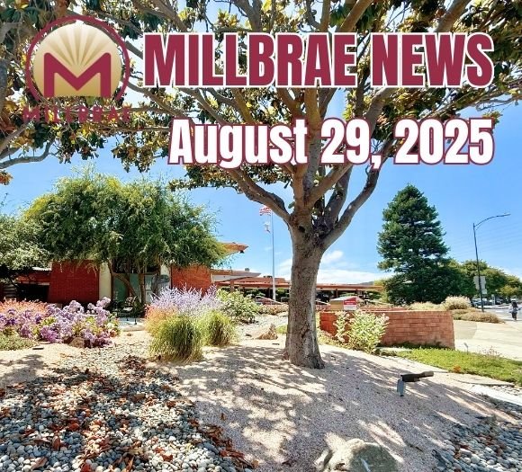 Millbrae News August 29, photo of City Hall